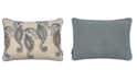 Mod Lifestyles Seahorses Embroidery Lumbar Decorative Pillow, 20" x 14"